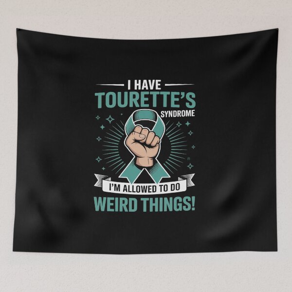 Item preview, I have Tourette's Syndrome Awareness designed and sold by BlassmausArt.