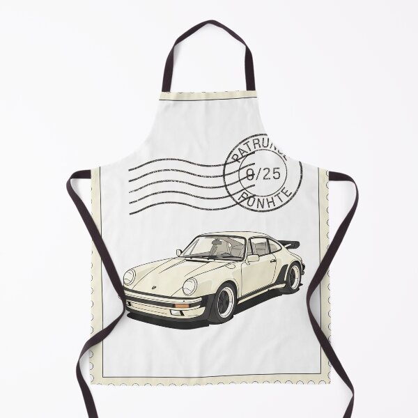 Item preview, Porsche 911 Turbo 930 Classic Supercar Vintage Postage Stamp Art designed and sold by Motorline44.