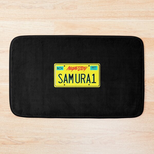 Item preview, Yellow Cyberpunk Licence plate Night City designed and sold by Harry Draws Straws.