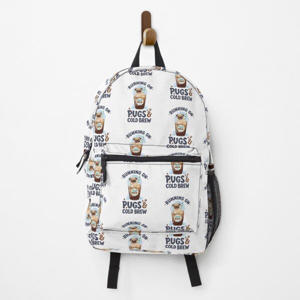Item preview, Running on Pugs and Cold Brew designed and sold by Mr-AShop.