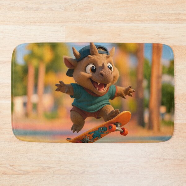 Item preview, Skater Uintatherium designed and sold by Sillytoe.