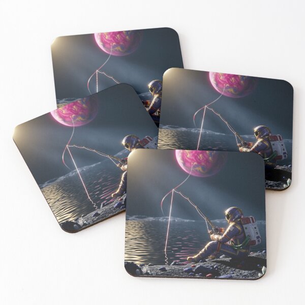 Item preview, Cosmic Fisherman: The Enigma of Liquid Mercury designed and sold by Archive Studio.