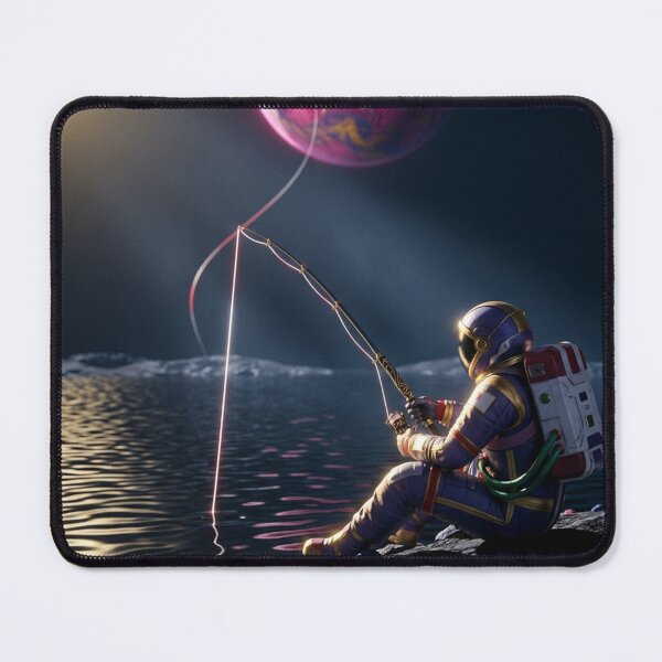 Item preview, Cosmic Fisherman: The Enigma of Liquid Mercury designed and sold by Archive Studio.