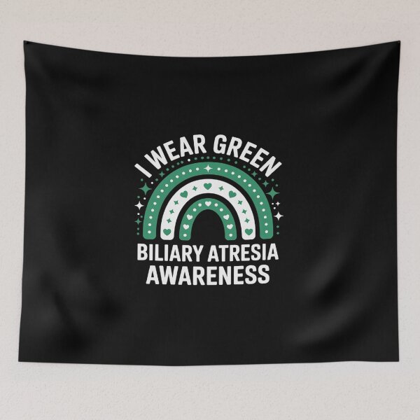 Item preview, I Wear Green Biliary Atresia Awareness designed and sold by BlassmausArt.