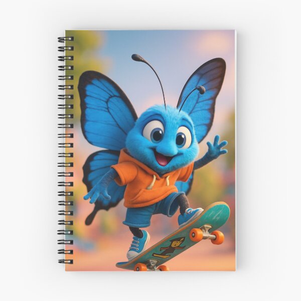 Aperçu de l'œuvre Patineur Ulysse Papillon créée et vendue par Sillytoe.