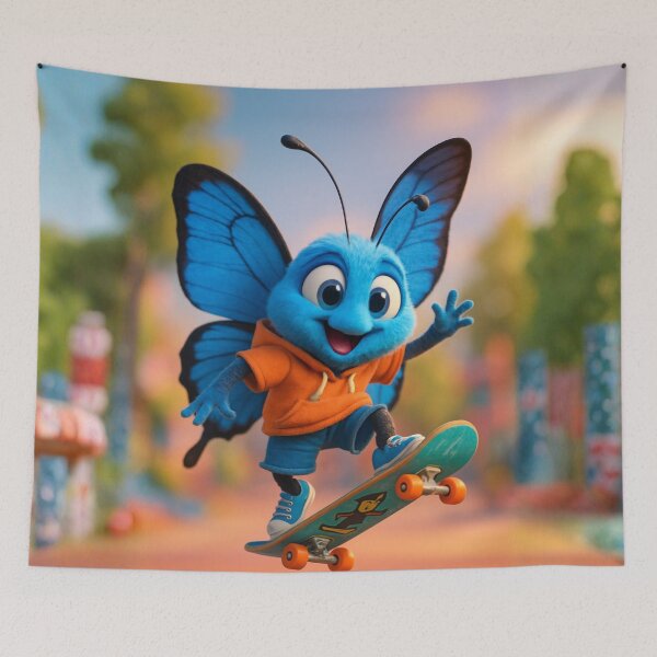 Item preview, Skater Ulysses Butterfly designed and sold by Sillytoe.