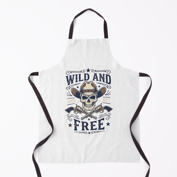 Item preview, Wild and Free Cowboy Skull designed and sold by Mr-AShop.
