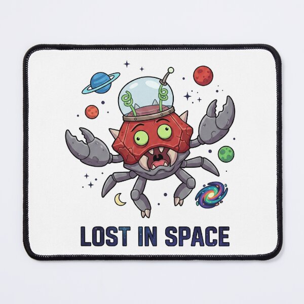 Item preview, Lost In Space — Funny Alien Bug Monster Astronaut Helmet Cartoon Planets Tee designed and sold by etzzee.
