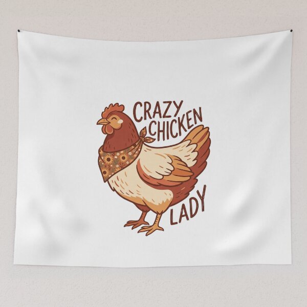 Item preview, Crazy Chicken Lady designed and sold by Mr-AShop.