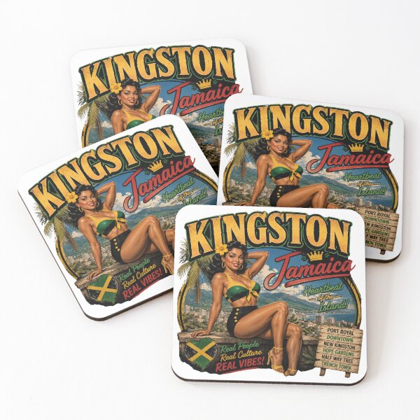 Item preview, Pinup KINGSTON JAMAICA Variant  designed and sold by PINDROPPA.