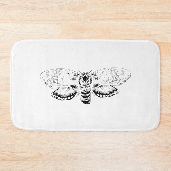 Item preview, Black Skull Moth designed and sold by aquietpiece1.