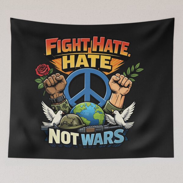 Item preview, Peace Symbol Doves Global Harmony Design designed and sold by Tsugraf Designs.