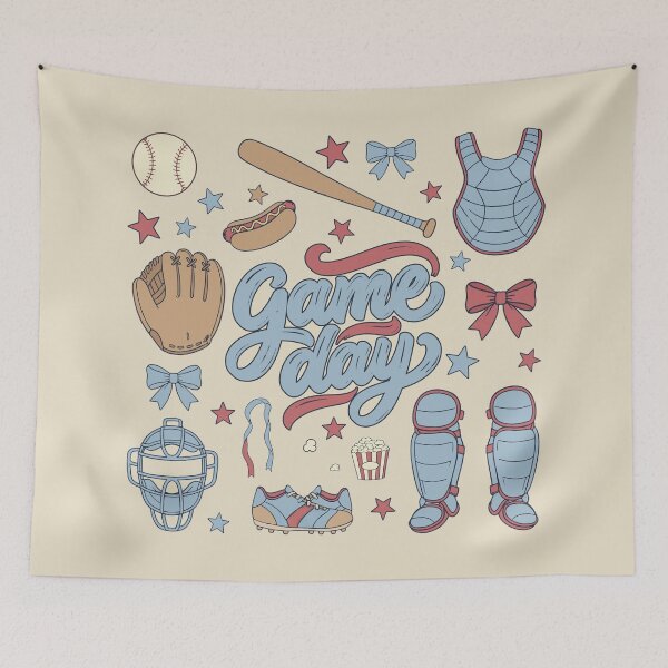 Item preview, Game Day Baseball. designed and sold by EunsooLee.