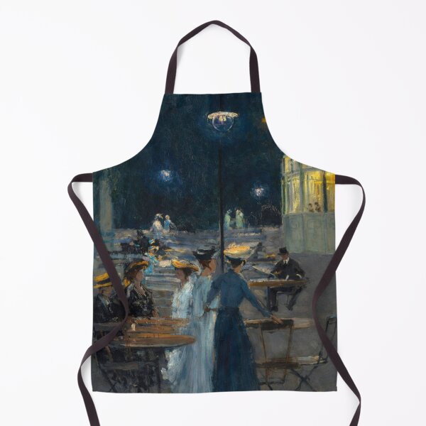 Item preview, Impressionist Night Café Painting Elegant Paris Scene for Classic Art Lovers 14 designed and sold by RickE.