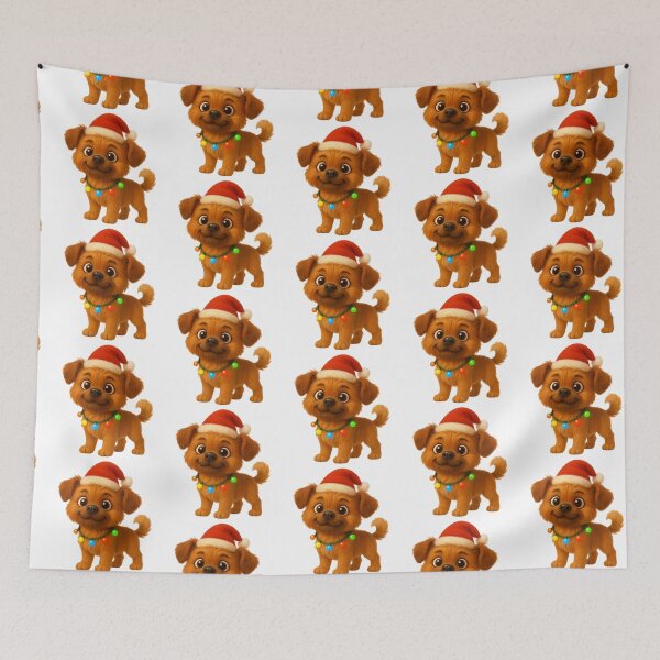 Item preview, Christmas Brug Dog designed and sold by Sillytoe.