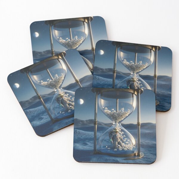 Item preview, White flower hourglass: the astronaut of the blue desert designed and sold by Archive Studio.
