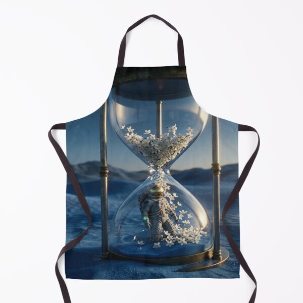 Item preview, White flower hourglass: the astronaut of the blue desert designed and sold by Archive Studio.