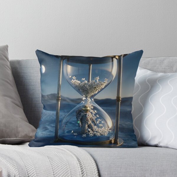 Item preview, White flower hourglass: the astronaut of the blue desert designed and sold by Archive Studio.