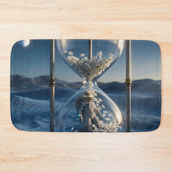 Item preview, White flower hourglass: the astronaut of the blue desert designed and sold by Archive Studio.