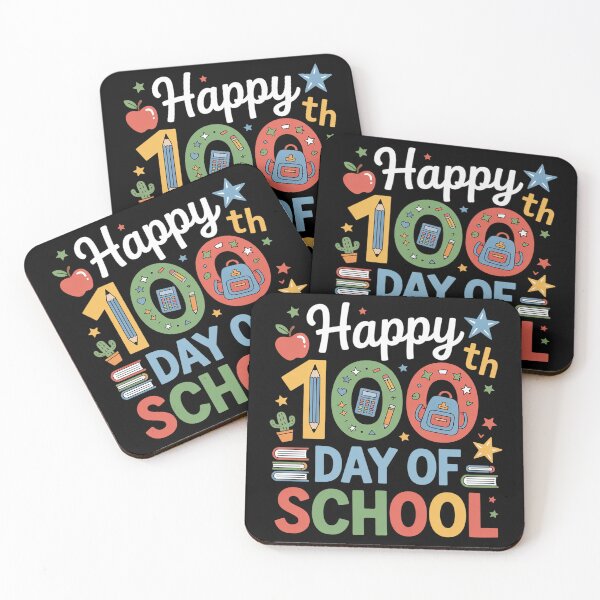 Item preview, Happy 100th Day of School 100 Days of School Teacher Student designed and sold by fferomananul.