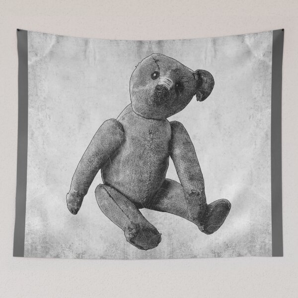 Item preview, Antique Teddy Bear Worn Loved Haunted Toy designed and sold by Ghoul Enterprises.