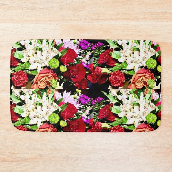 Item preview, F L O W E R S ON BLACK designed and sold by ROSENDE ART HOUSE.