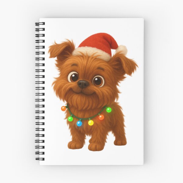 Item preview, Christmas Brussels Griffon Dog designed and sold by Sillytoe.