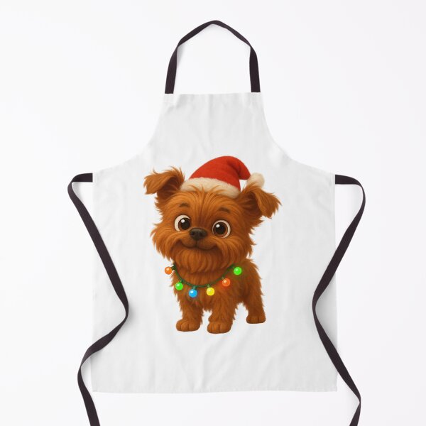 Item preview, Christmas Brussels Griffon Dog designed and sold by Sillytoe.