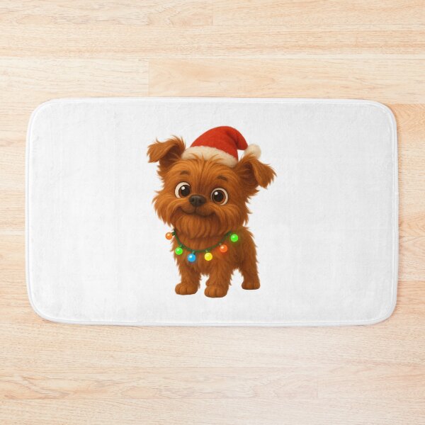 Item preview, Christmas Brussels Griffon Dog designed and sold by Sillytoe.