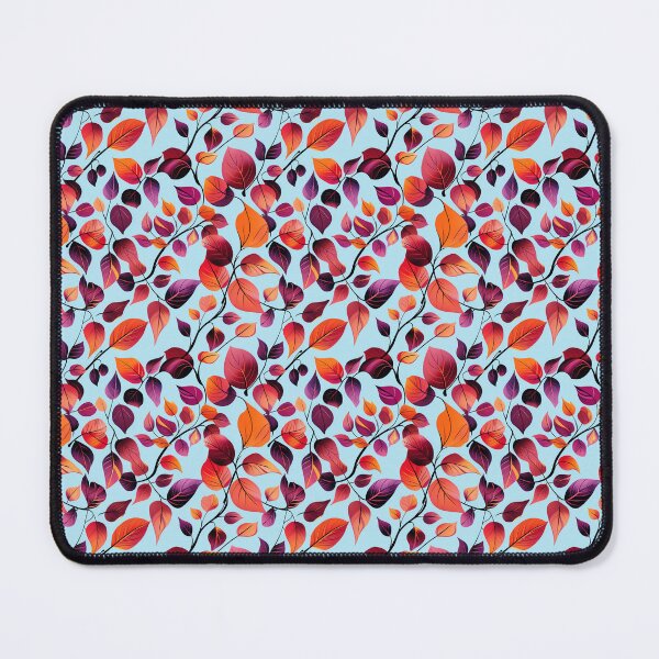 Item preview, Autumn Leaves Seamless Pattern – Vibrant Fall Foliage Illustration designed and sold by ccitypictures.
