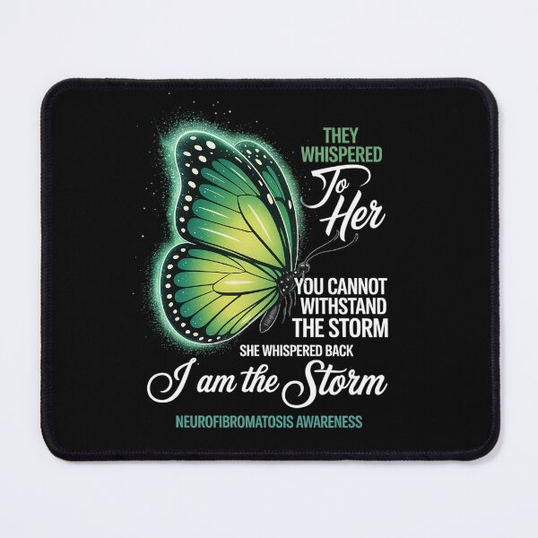 Item preview, I am the storm Neurofibromatosis Awareness Butterfly designed and sold by fferomananul.