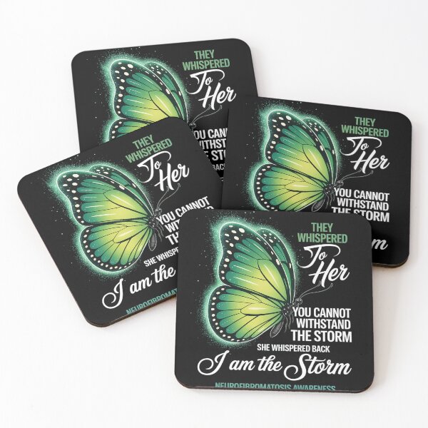 Item preview, I am the storm Neurofibromatosis Awareness Butterfly designed and sold by fferomananul.