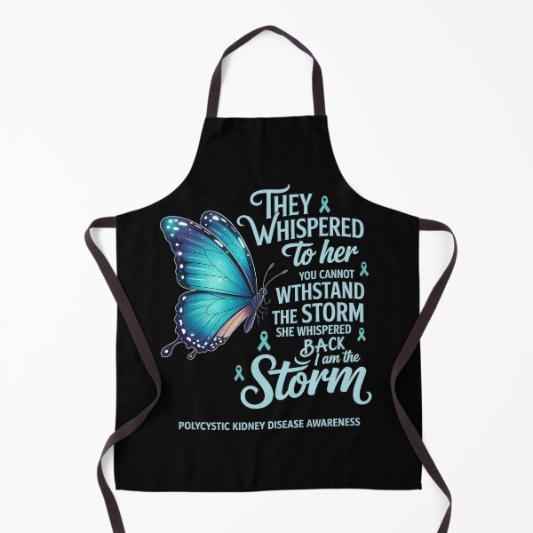 Item preview, I am the storm Polycystic Kidney Disease Butterfly designed and sold by fferomananul.