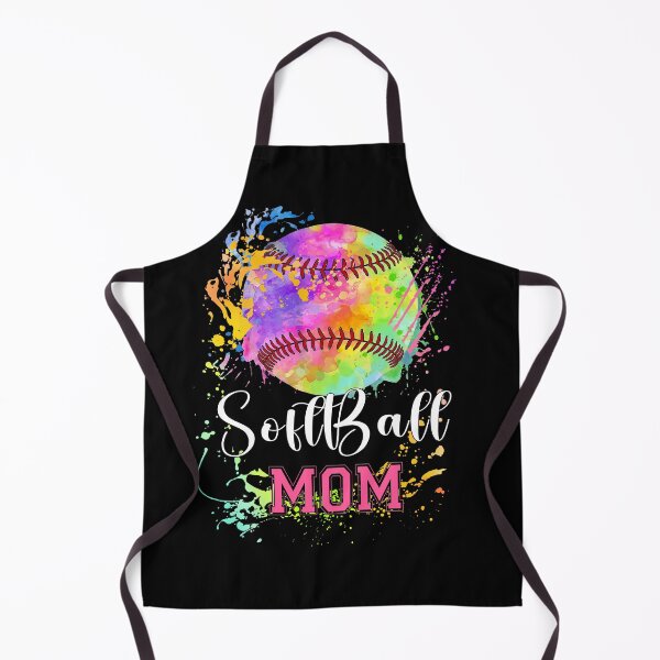 Item preview, Colorful Softball Mom Splash Design designed and sold by LashondaGreen89.