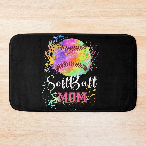 Item preview, Colorful Softball Mom Splash Design designed and sold by LashondaGreen89.