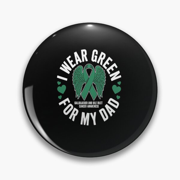 Item preview, I Wear Green For My Dad Bile Ducts Gallbladder Cancer designed and sold by fferomananul.