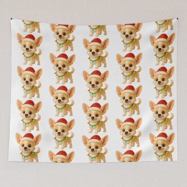 Item preview, Christmas Chi Chi Dog designed and sold by Sillytoe.
