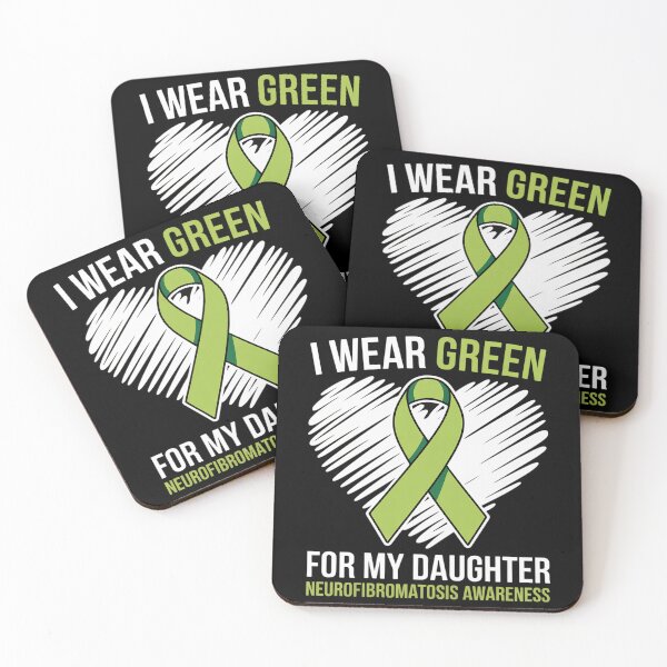 Item preview, I Wear Green For My Daughter NF1 Neurofibromatosis Awareness designed and sold by fferomananul.