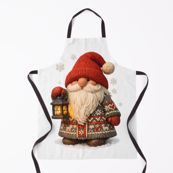 Item preview, Scandinavian Tomte Gnome 3D Nordic Folk Art designed and sold by LainCellJapan.
