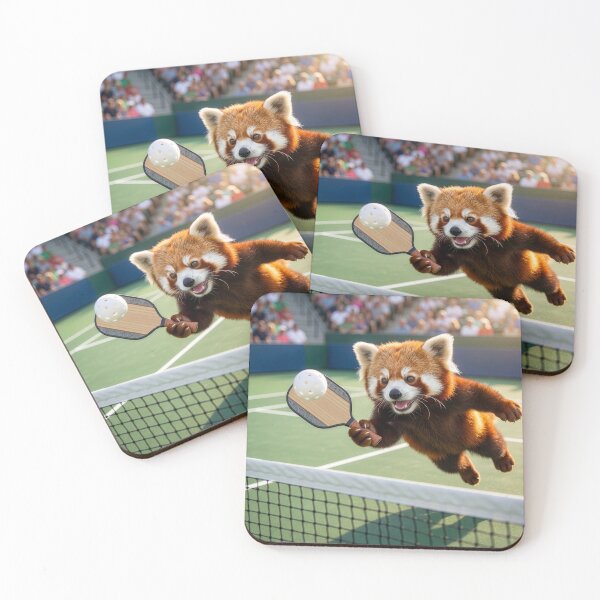 Item preview, Pickleball Red Panda designed and sold by Tridentulus.