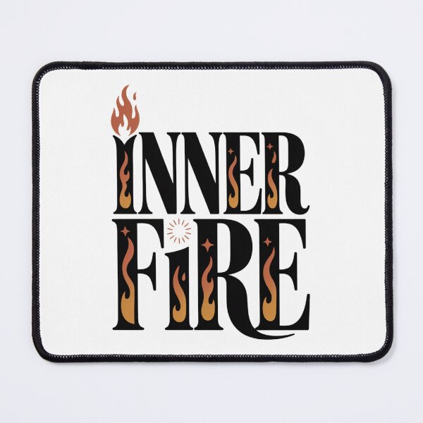 Item preview, Typographic design of a motivational flame of inner fire designed and sold by FusiTink.