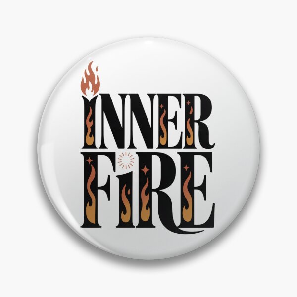 Item preview, Typographic design of a motivational flame of inner fire designed and sold by FusiTink.