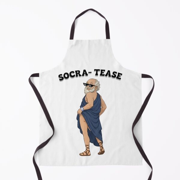 Item preview, Socratease Funny Philosophy Pun Greek Philosopher Design designed and sold by Majnon8bp.