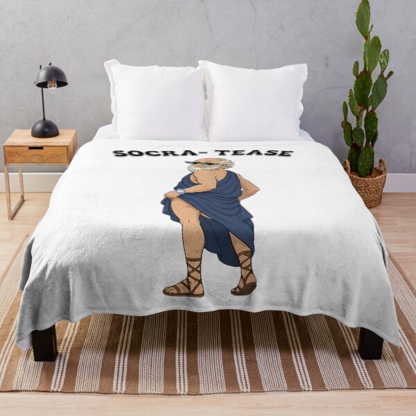 Item preview, Socratease Funny Philosophy Pun Greek Philosopher Design designed and sold by Majnon8bp.