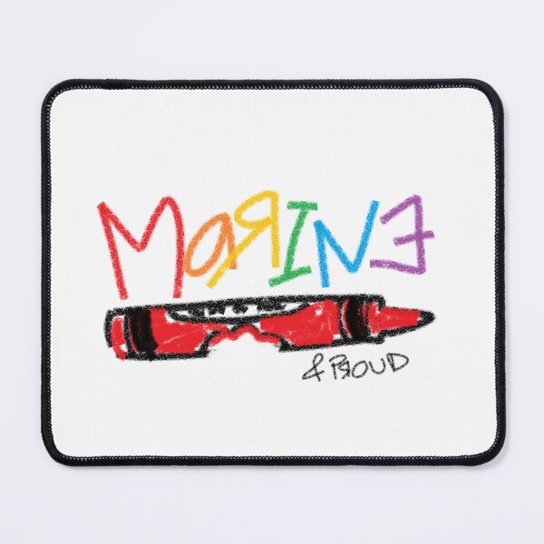 Item preview, USMC & Proud designed and sold by MyBottomShelf.