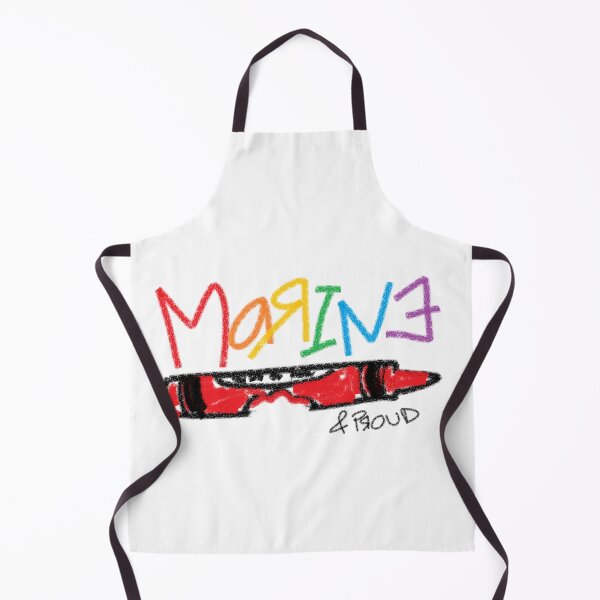 Item preview, USMC & Proud designed and sold by MyBottomShelf.