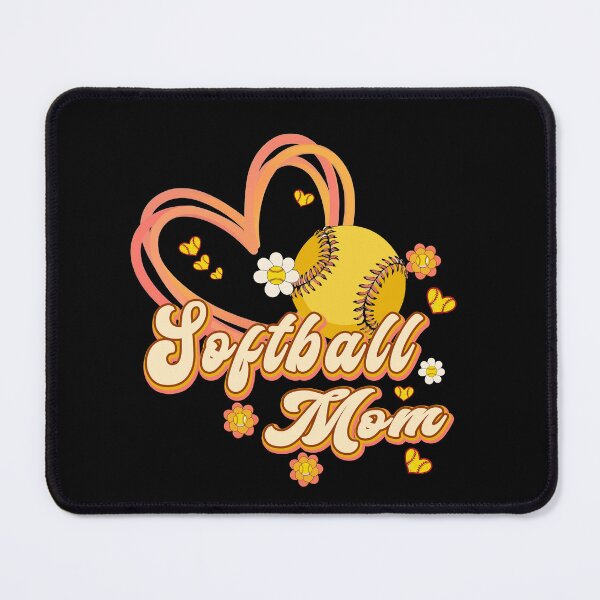 Item preview, Cute Floral Softball Mom Design designed and sold by LashondaGreen89.