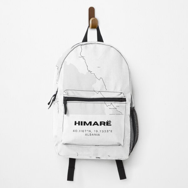 Item preview, Himarë Minimalist Map Design | Albania Riviera Coastal Map Art designed and sold by RM-Journey.