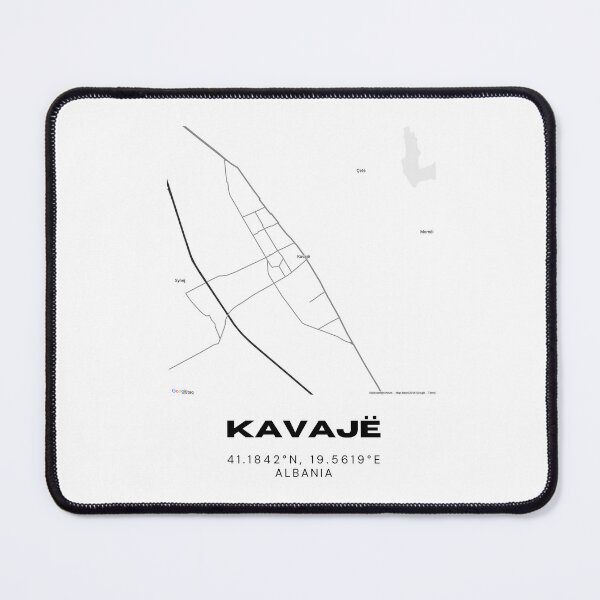 Item preview, Kavajë Minimalist Map Design | Albania City Street Map Art designed and sold by RM-Journey.