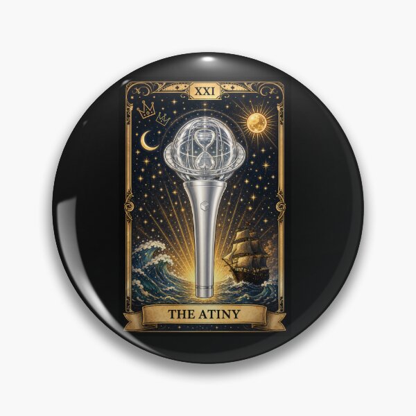 Item preview, Ateez Lightstick Atiny Tarot Card designed and sold by Handmade by Layne.